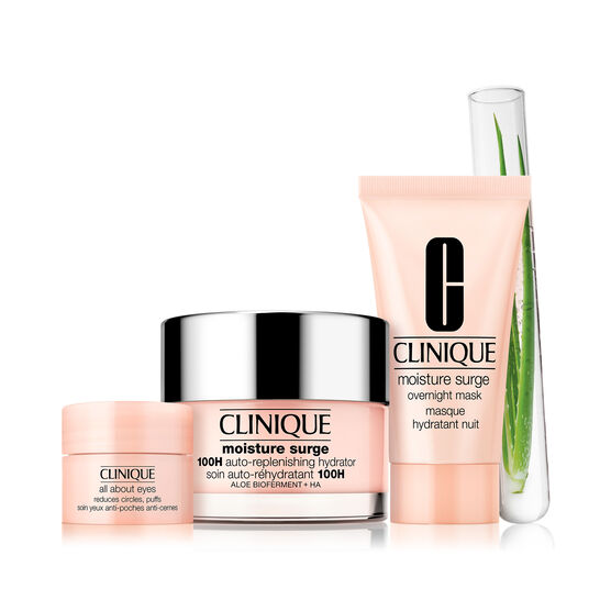 Kit de Hidratação Facial  Clinique Hydrate and Glow